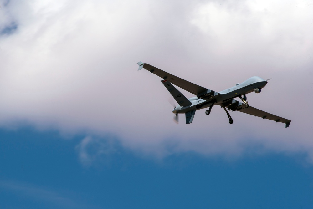 MQ-9s train over Holloman