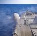 USS Sterett Conducts Live Fire Exercise