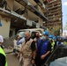 Acting AAID views damage from recent explosion in Beirut
