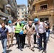 Acting AAID views damage from recent explosion in Beirut