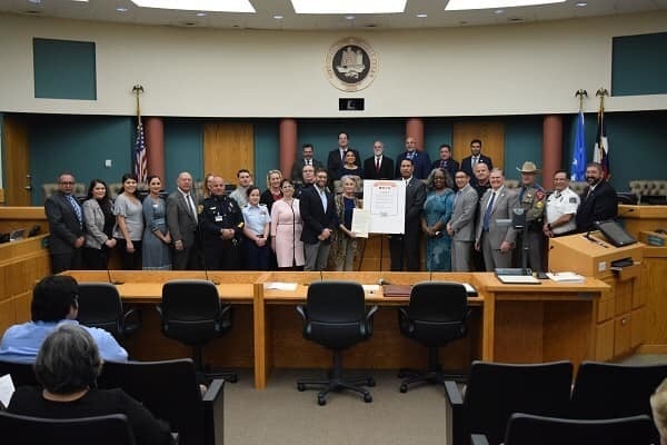 Coast Guard attends the City of Corpus Christi Vision Zero Kick Off