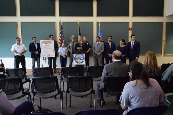 Coast Guard attends the City of Corpus Christi Vision Zero Kick Off