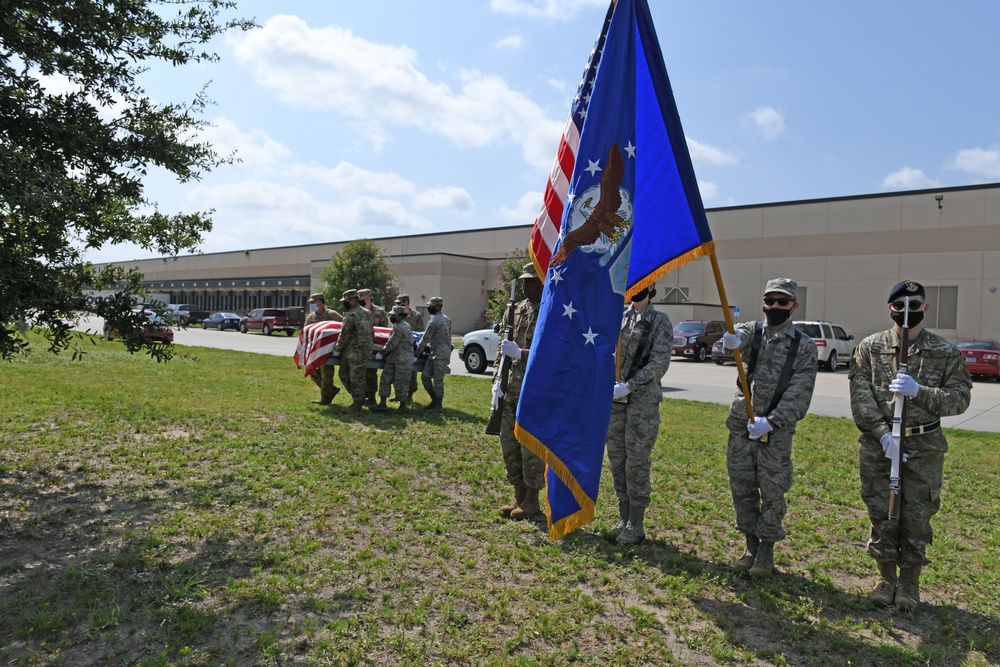 78th Air Base Wing Honor Guard Interment Training