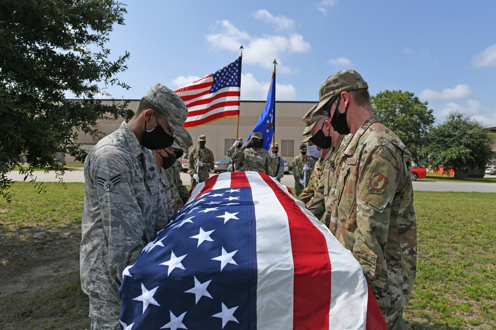 78th Air Base Wing Honor Guard Interment Training