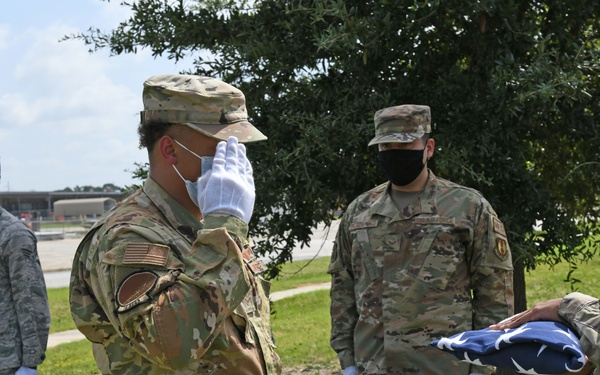 78th Air Base Wing Honor Guard Interment Training