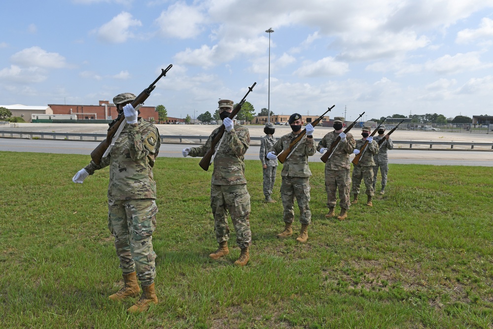 78th Air Base Wing Honor Guard Active Duty Interment Training