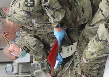 228th CSH trains at Fort McCoy