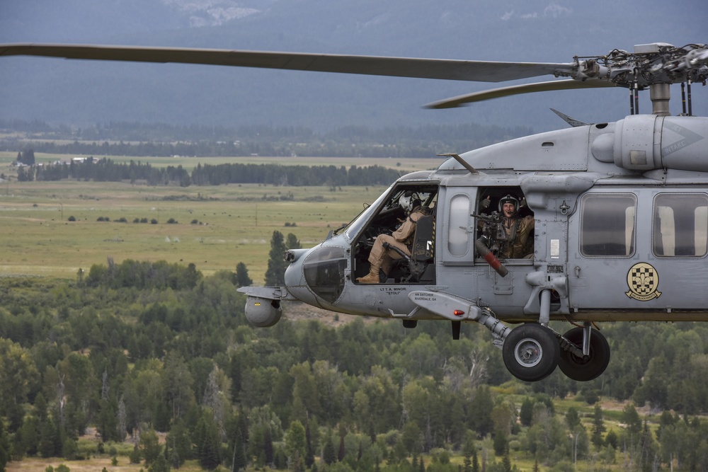 Combat Search and Rescue on Lake Cascade