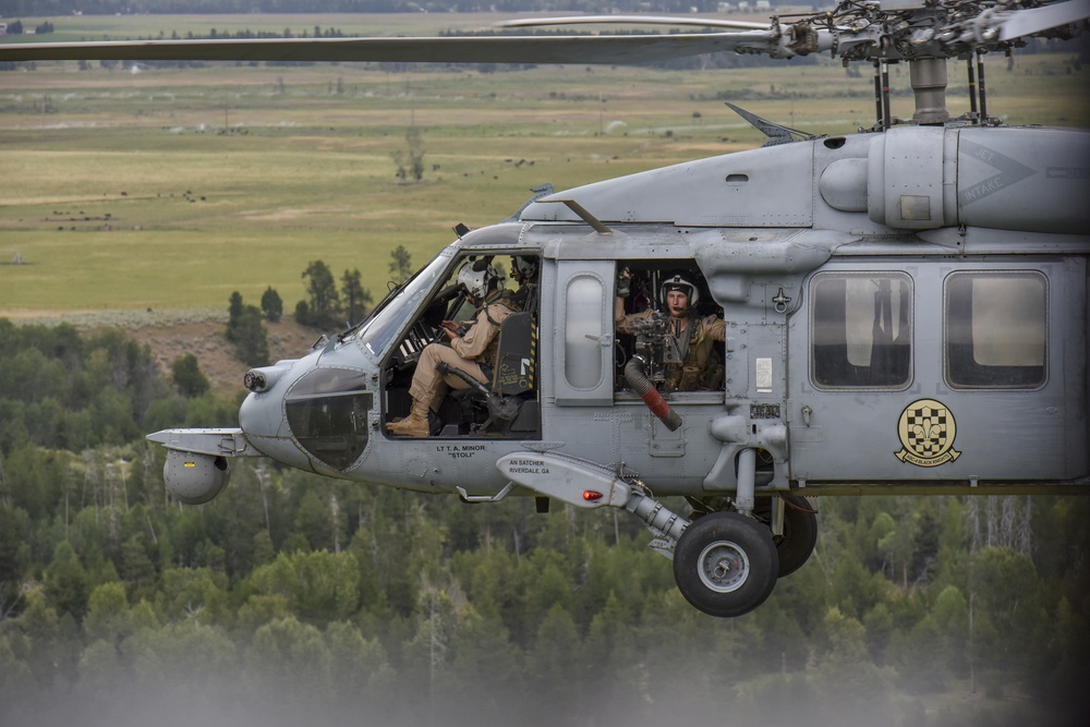 Combat Search and Rescue on Lake Cascade