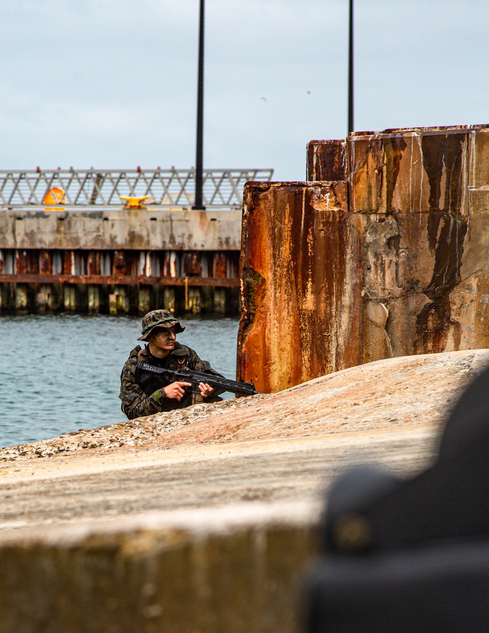 USS San Diego Marines, Sailors conduct small boat raid