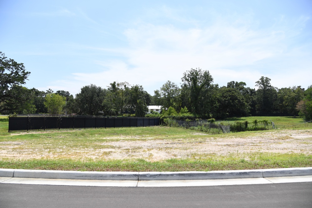 New Division Street Gate entrance construction update