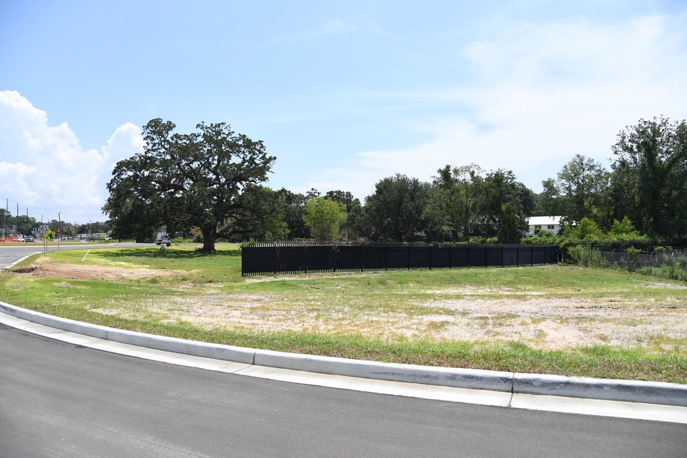 New Division Street Gate entrance construction update