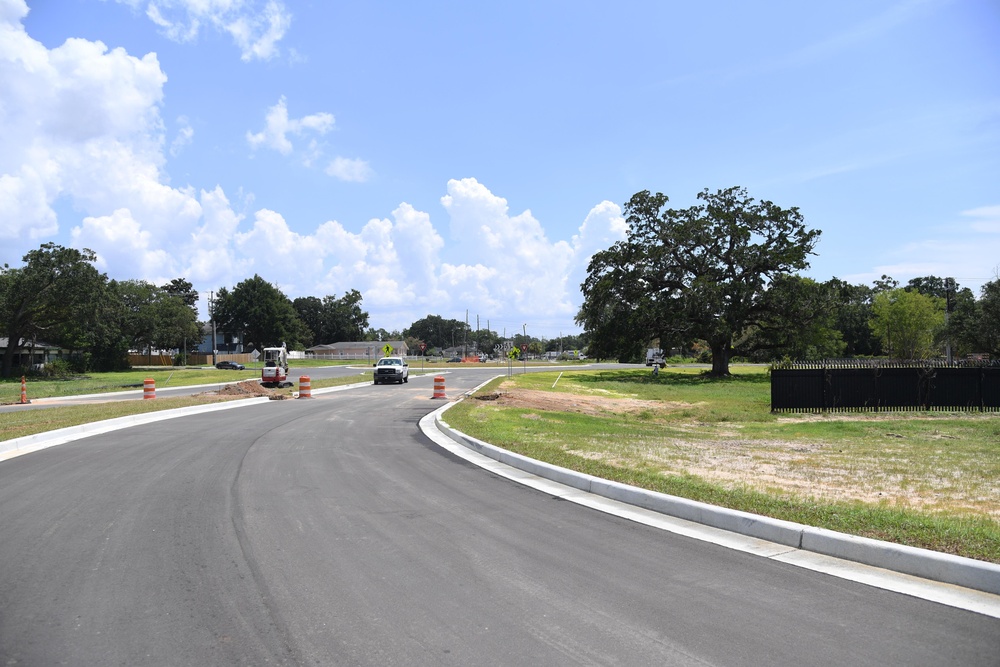 New Division Street Gate entrance construction update