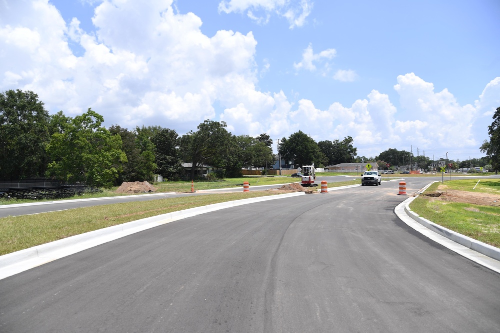 New Division Street Gate entrance construction update