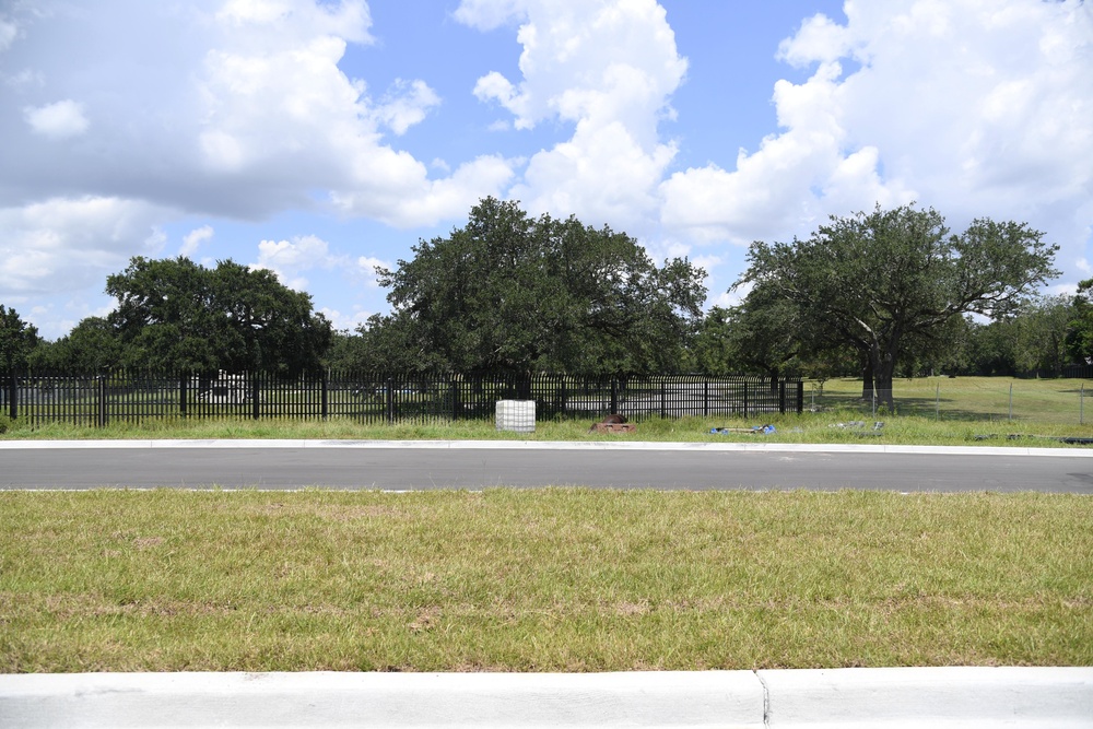 New Division Street Gate entrance construction update