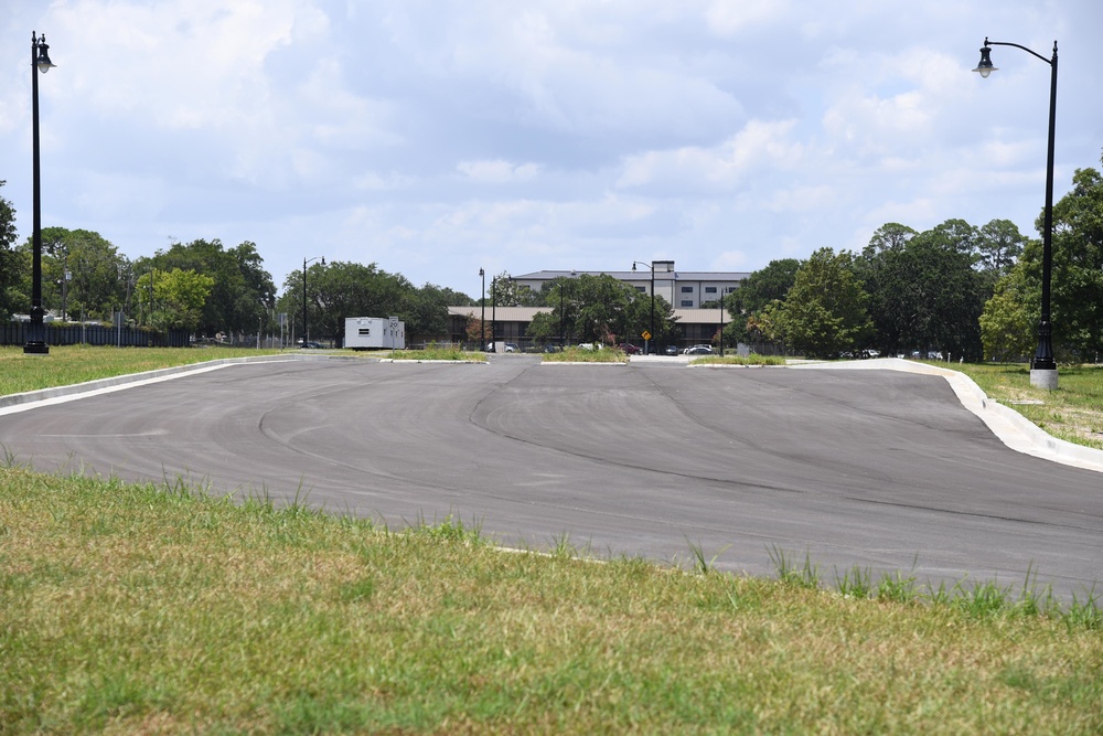 New Division Street Gate entrance construction update