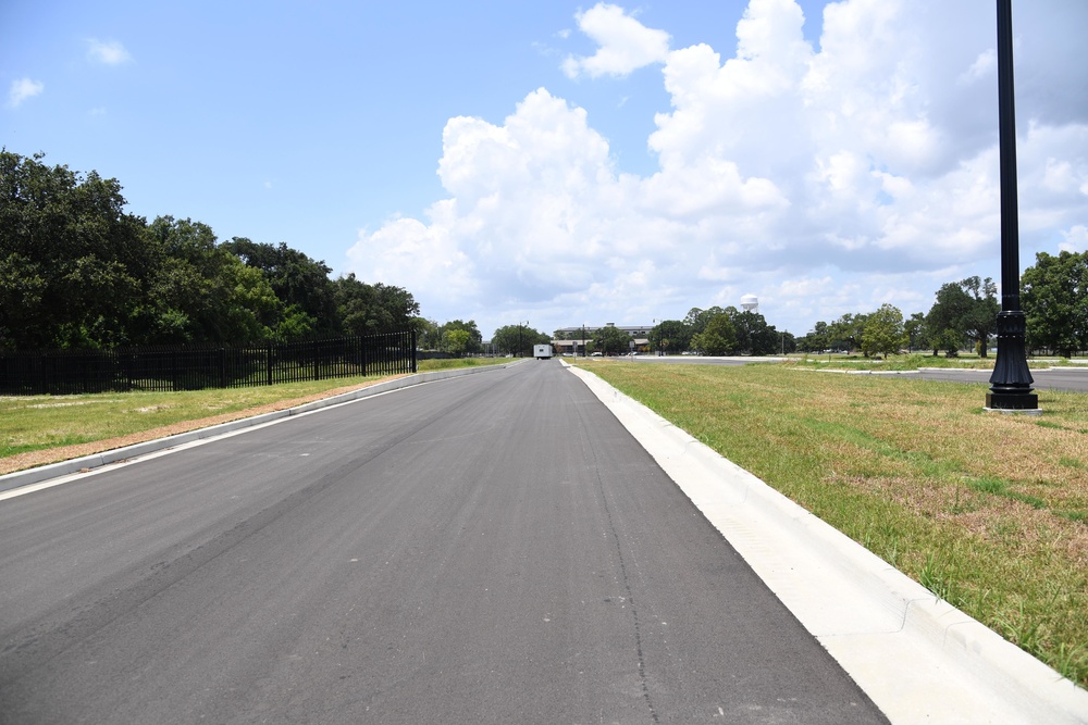 New Division Street Gate entrance construction update