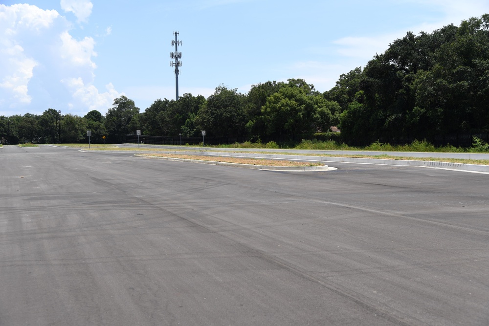 New Division Street Gate entrance construction update
