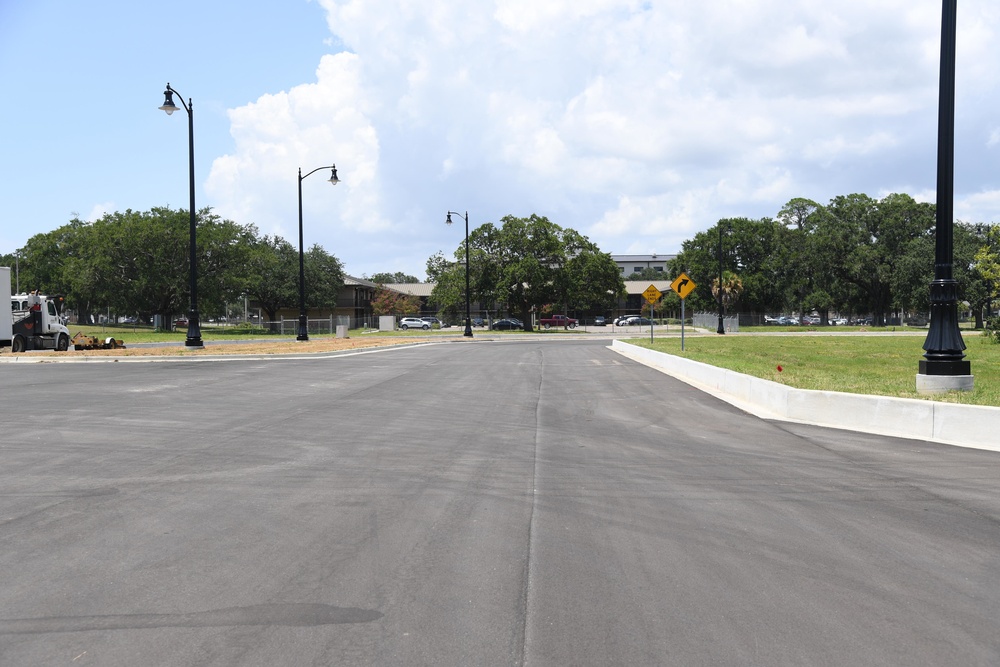 New Division Street Gate entrance construction update