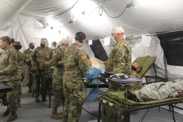 228th CSH trains at Fort McCoy