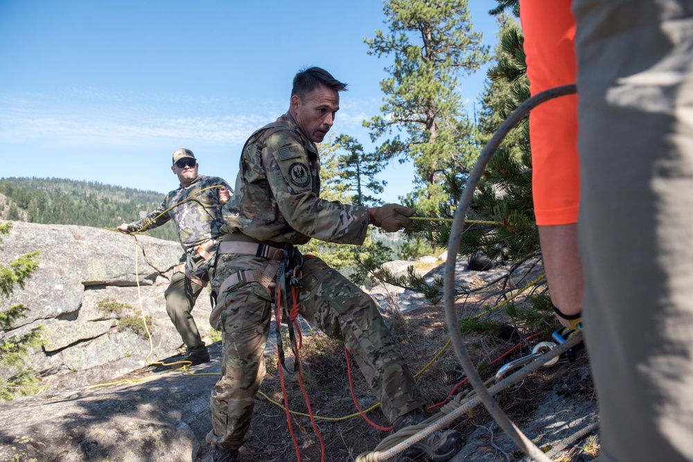 Mountain Search and Rescue in McCall