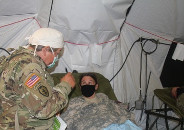 228th CSH trains at Fort McCoy