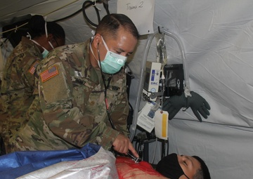 228th CSH trains at Fort McCoy