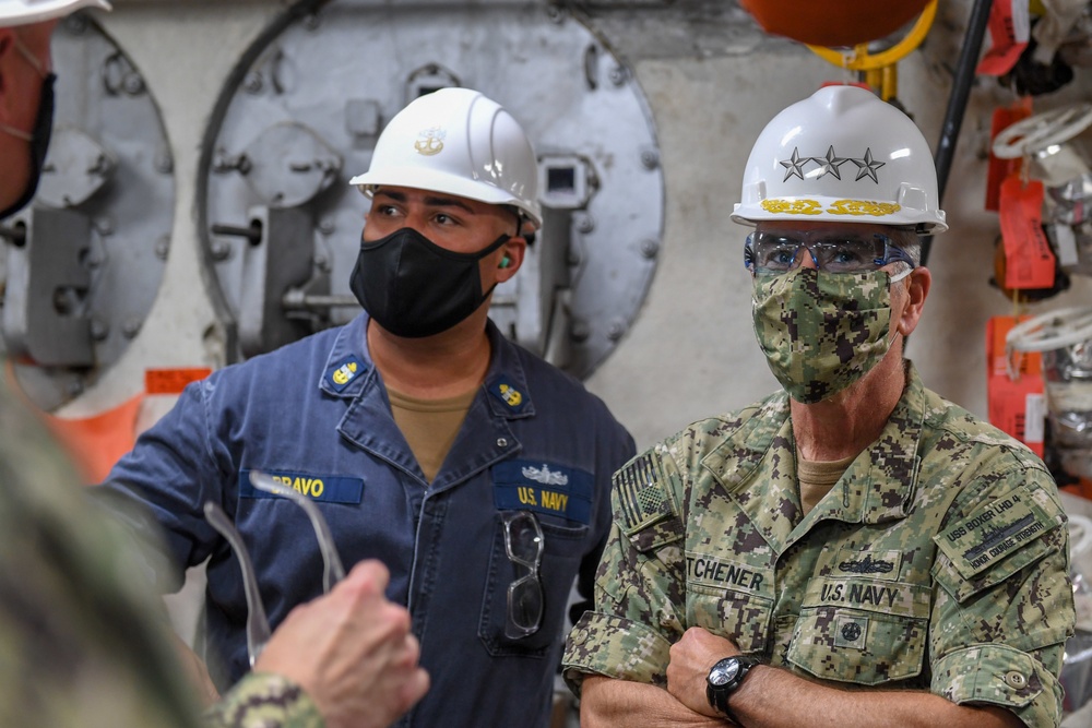 CNSP visits USS Boxer