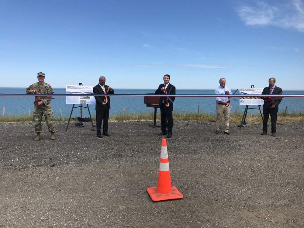 USACE- Buffalo District hosts ceremony to celebrate project completion in Lake County, OH