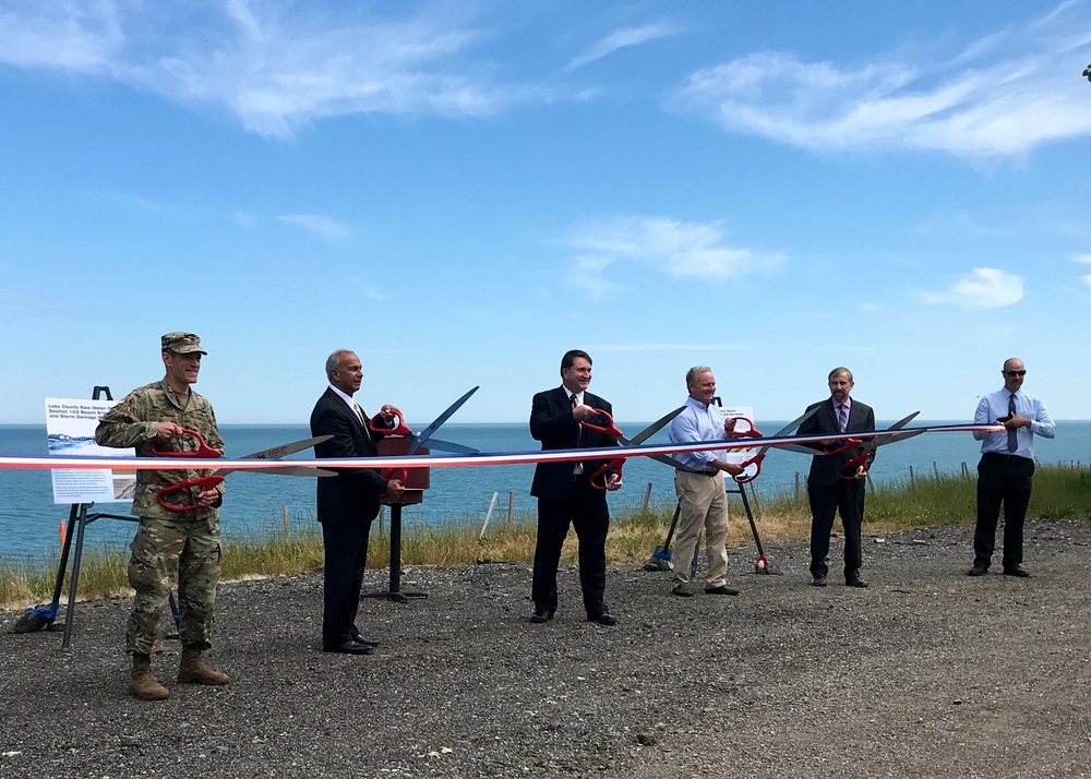 USACE- Buffalo District hosts ceremony to celebrate project completion in Lake County, OH