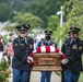 Modified Military Funeral Honors With Funeral Escort Are Conducted For U.S. Army Cpl. Ralph Cale in Section 60