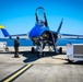 Fleet Readiness Center Southeast Completes First Super Hornet Blue Angel Final Paint