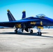 Fleet Readiness Center Southeast Completes First Super Hornet Blue Angel Final Paint