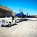 Fleet Readiness Center Southeast Completes First Super Hornet Blue Angel Final Paint