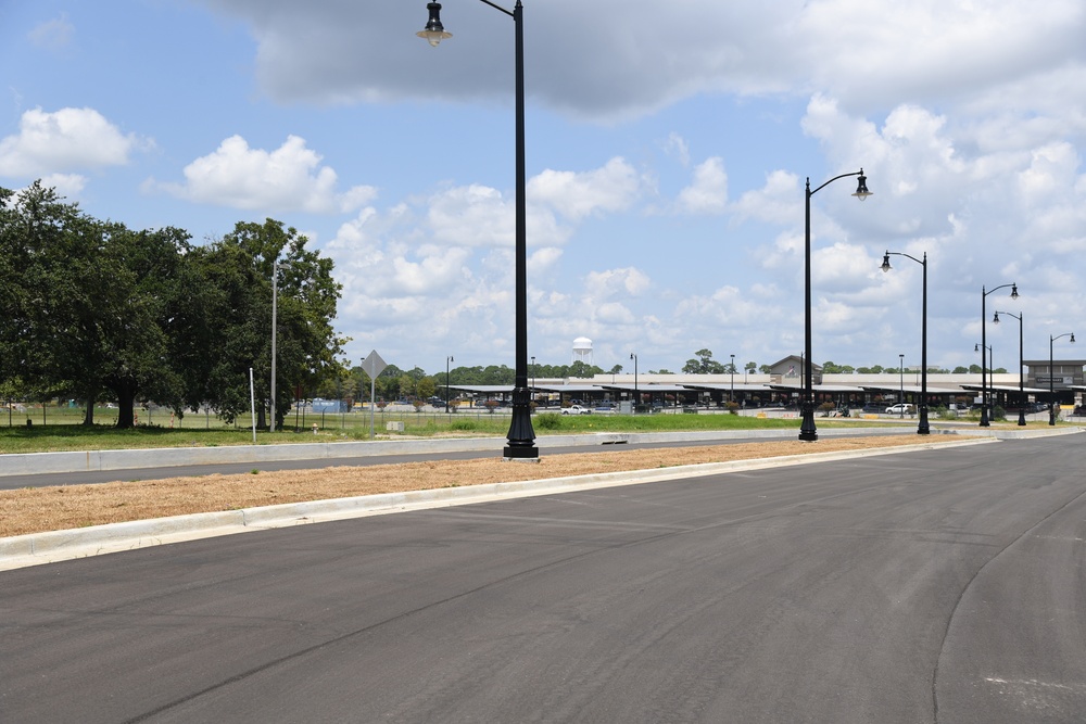 New Division Street Gate entrance construction update