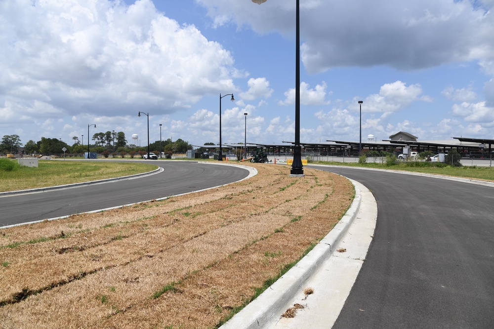 New Division Street Gate entrance construction update