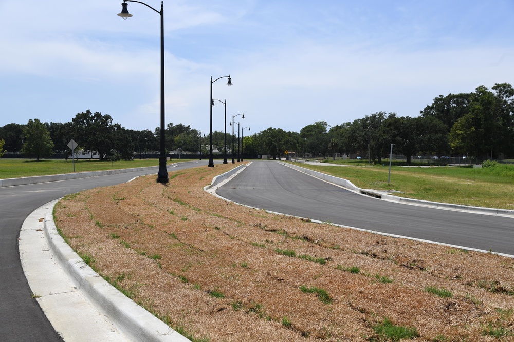 New Division Street Gate entrance construction update