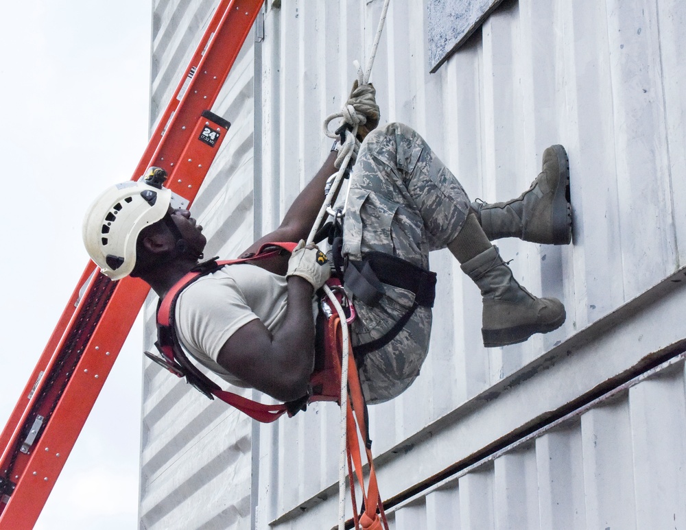 Rescue Tech One at the 145th Airlift Wing