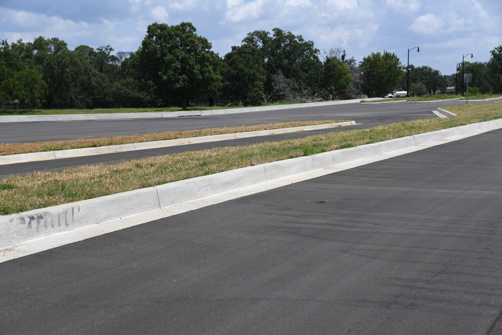 New Division Street Gate entrance construction update
