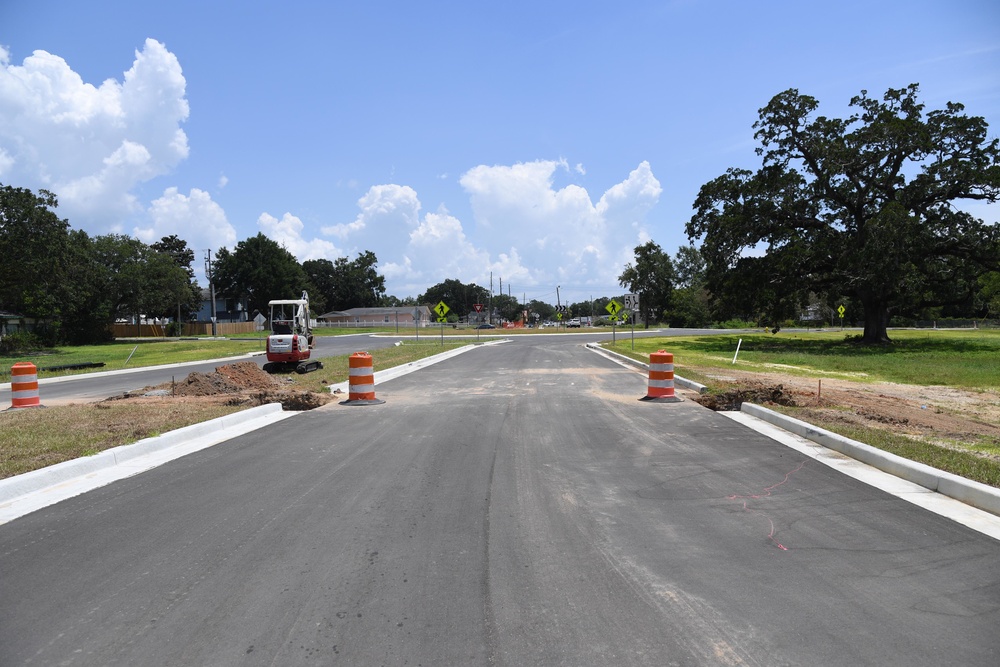 New Division Street Gate entrance construction update