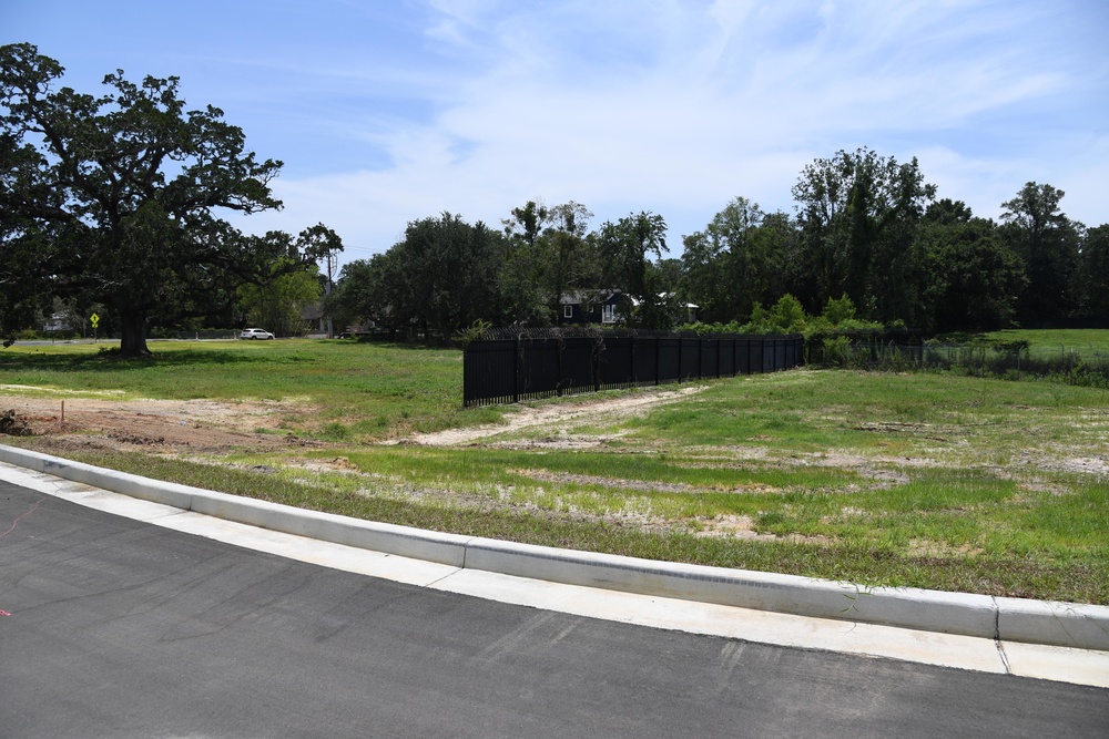 New Division Street Gate entrance construction update
