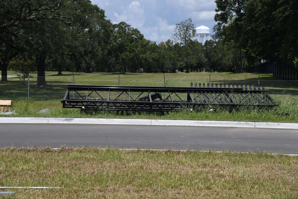 New Division Street Gate entrance construction update