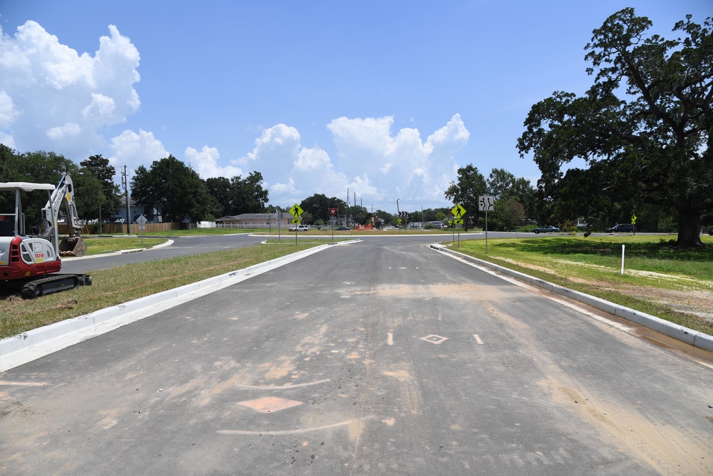 New Division Street Gate entrance construction update