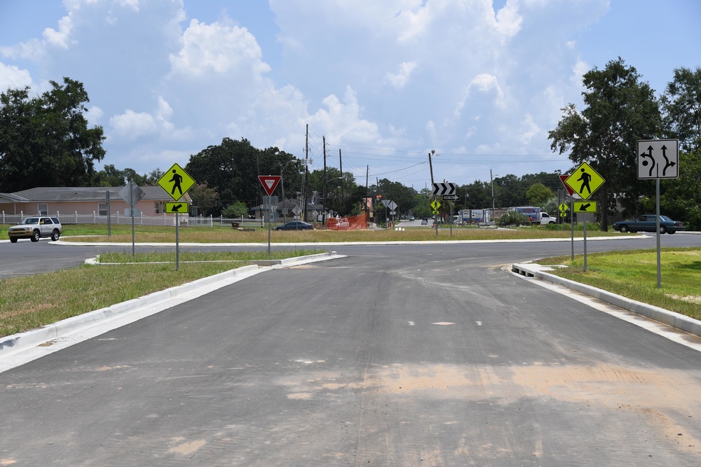 New Division Street Gate entrance construction update