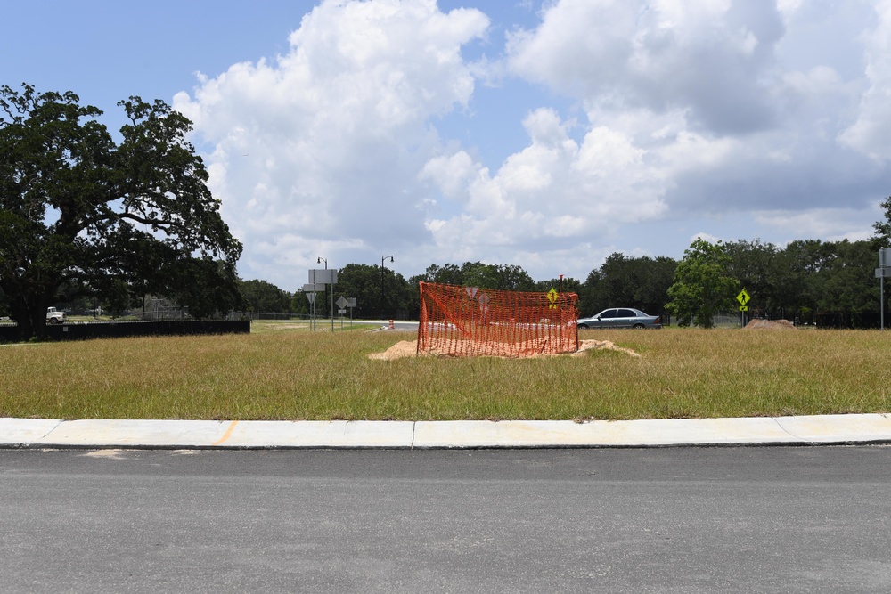 New Division Street Gate entrance construction update