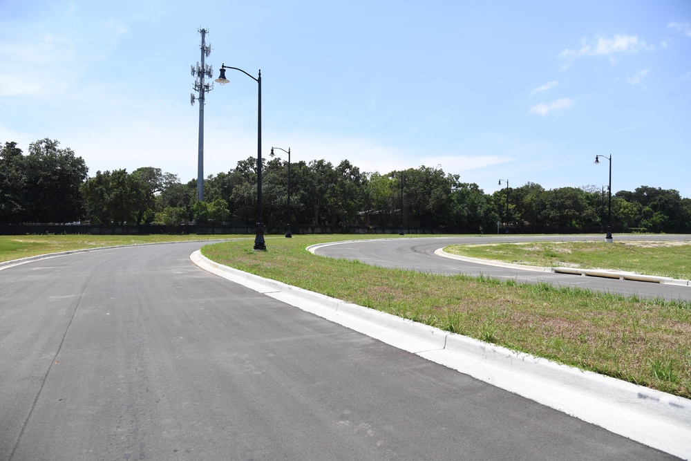 New Division Street Gate entrance construction update