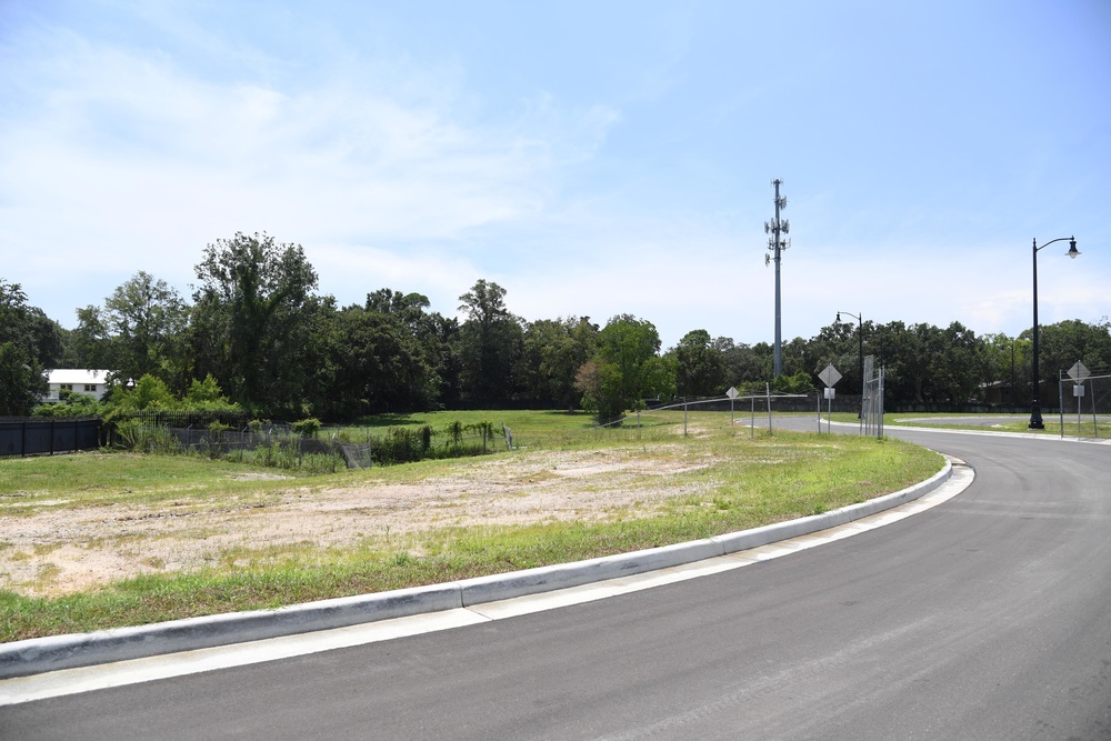 New Division Street Gate entrance construction update