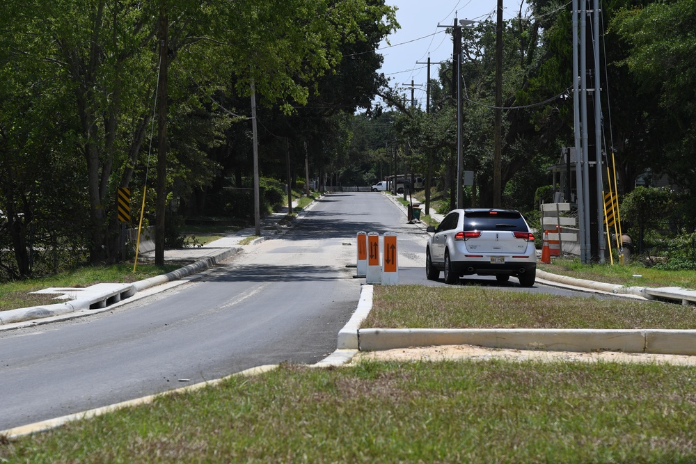 New Division Street Gate entrance construction update