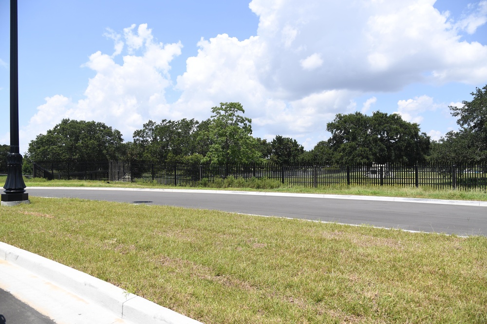 New Division Street Gate entrance construction update