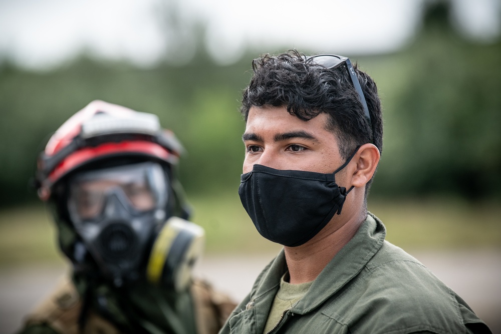 USMC CBIRF Trains at W.Va. Guard's Hobet Site